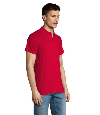 SUMMER II MEN Polo 170g - Red bedrucken, Art.-Nr. S11342-RD-M SUMMER II MEN Polo 170g - Red bedrucken, Art.-Nr. S11342-RD-M