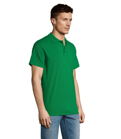 SUMMER II MEN Polo 170g - Kelly Green bedrucken, Art.-Nr. S11342-KG-L