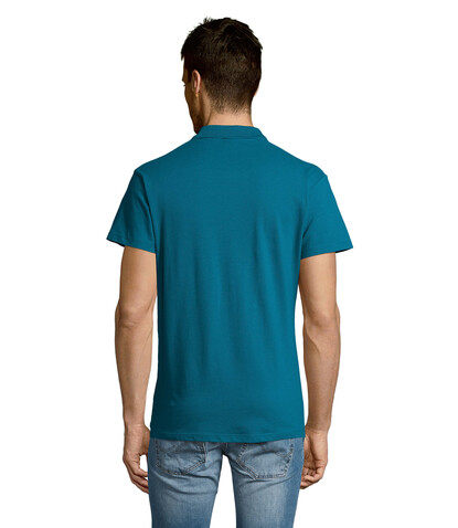 SUMMER II MEN Polo 170g - Entenblau bedrucken, Art.-Nr. S11342-DU-S SUMMER II MEN Polo 170g - Entenblau bedrucken, Art.-Nr. S11342-DU-S