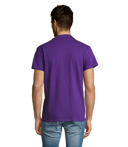SUMMER II MEN Polo 170g - Dark Purple bedrucken, Art.-Nr. S11342-DA-XL