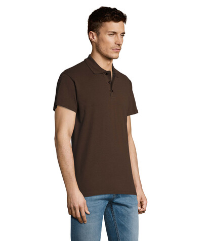SUMMER II MEN Polo 170g - Chocolate bedrucken, Art.-Nr. S11342-CH-XXL SUMMER II MEN Polo 170g - Chocolate bedrucken, Art.-Nr. S11342-CH-XXL