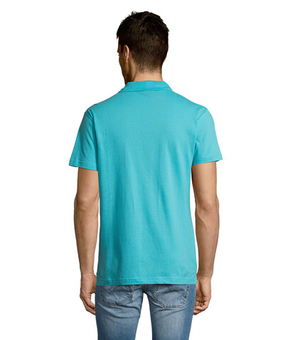 SUMMER II MEN Polo 170g - Atoll-Blau bedrucken, Art.-Nr. S11342-AL-L SUMMER II MEN Polo 170g - Atoll-Blau bedrucken, Art.-Nr. S11342-AL-L