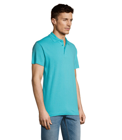 SUMMER II MEN Polo 170g - Atoll-Blau bedrucken, Art.-Nr. S11342-AL-L SUMMER II MEN Polo 170g - Atoll-Blau bedrucken, Art.-Nr. S11342-AL-L