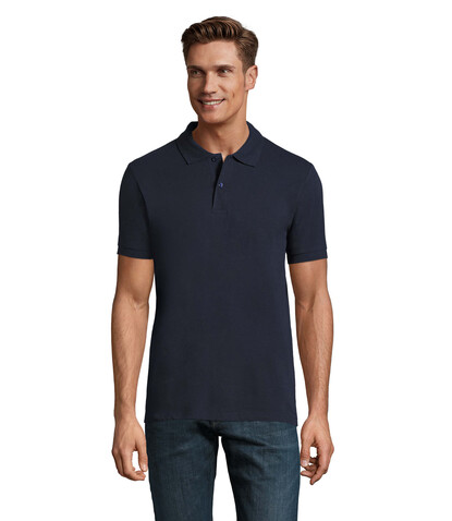 PERFECT MEN Polo 180g - French Navy bedrucken, Art.-Nr. S11346-FN-XS