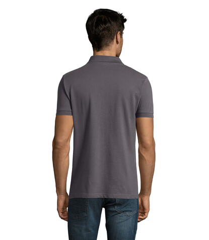 PERFECT MEN Polo 180g - Dunkelgrau bedrucken, Art.-Nr. S11346-DG-M PERFECT MEN Polo 180g - Dunkelgrau bedrucken, Art.-Nr. S11346-DG-M