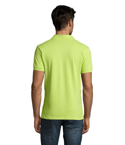PERFECT MEN Polo 180g - Apple Green bedrucken, Art.-Nr. S11346-AG-S PERFECT MEN Polo 180g - Apple Green bedrucken, Art.-Nr. S11346-AG-S