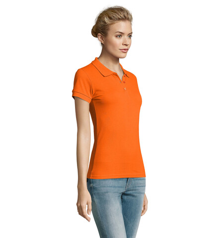PERFECT DAMEN POLO 180g - Orange bedrucken, Art.-Nr. S11347-OR-XL