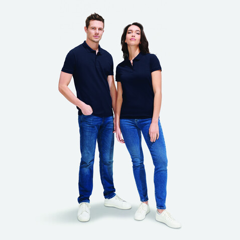 PERFECT DAMEN POLO 180g - French Navy bedrucken, Art.-Nr. S11347-FN-3XL PERFECT DAMEN POLO 180g - French Navy bedrucken, Art.-Nr. S11347-FN-3XL