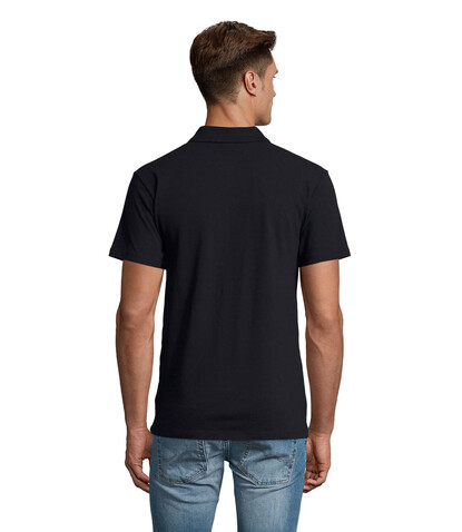 SPRING II MEN Polo 210g - Navy bedrucken, Art.-Nr. S11362-NY-M