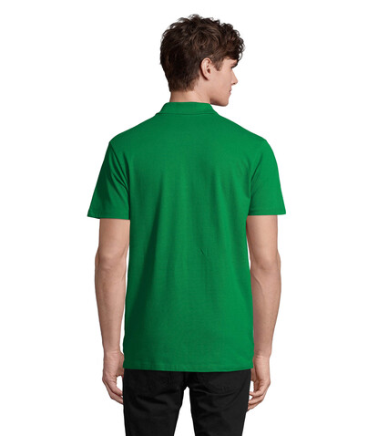 SPRING II MEN Polo 210g - Kelly Green bedrucken, Art.-Nr. S11362-KG-L