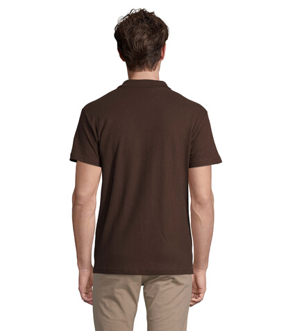 SPRING II MEN Polo 210g - Chocolate bedrucken, Art.-Nr. S11362-CH-L SPRING II MEN Polo 210g - Chocolate bedrucken, Art.-Nr. S11362-CH-L