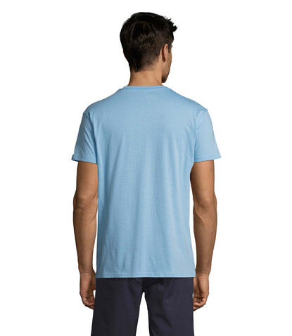 REGENT Uni T-Shirt 150g - Sky Blue bedrucken, Art.-Nr. S11380-SK-M
