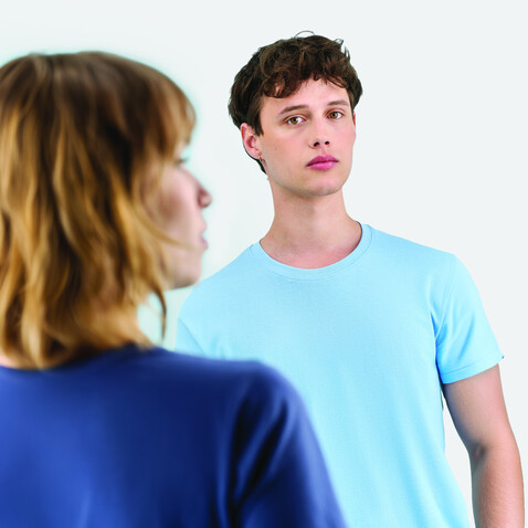REGENT Uni T-Shirt 150g - Sky Blue bedrucken, Art.-Nr. S11380-SK-M