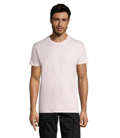 REGENT Uni T-Shirt 150g - Pale Pink bedrucken, Art.-Nr. S11380-PP-S
