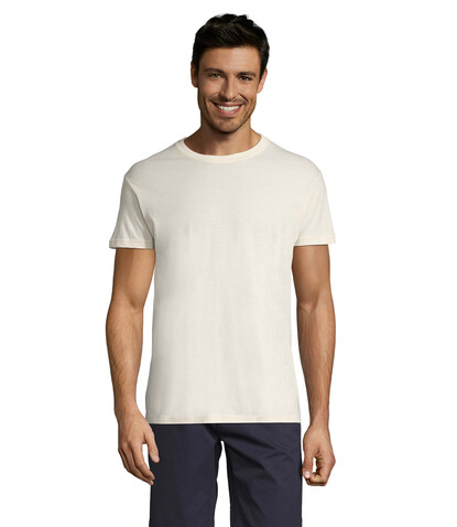 REGENT Uni T-Shirt 150g - Natural bedrucken, Art.-Nr. S11380-NA-L REGENT Uni T-Shirt 150g - Natural bedrucken, Art.-Nr. S11380-NA-L