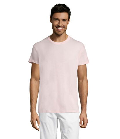 REGENT Uni T-Shirt 150g - Medium Pink bedrucken, Art.-Nr. S11380-MP-XS REGENT Uni T-Shirt 150g - Medium Pink bedrucken, Art.-Nr. S11380-MP-XS