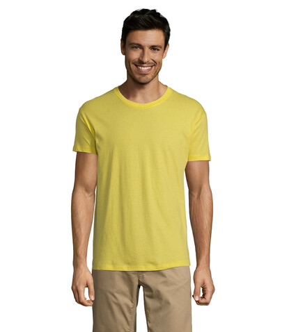 REGENT Uni T-Shirt 150g - Lemon bedrucken, Art.-Nr. S11380-LE-5XL REGENT Uni T-Shirt 150g - Lemon bedrucken, Art.-Nr. S11380-LE-5XL