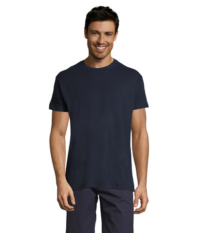 REGENT Uni T-Shirt 150g - French Navy bedrucken, Art.-Nr. S11380-FN-3XL REGENT Uni T-Shirt 150g - French Navy bedrucken, Art.-Nr. S11380-FN-3XL