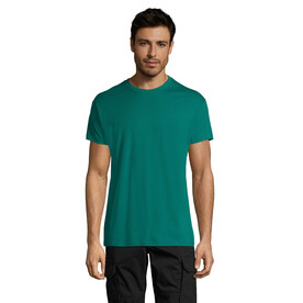 REGENT Uni T-Shirt 150g - Emerald bedrucken, Art.-Nr. S11380-EM-3XL