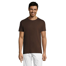 REGENT Uni T-Shirt 150g - Chocolate bedrucken, Art.-Nr. S11380-CH-3XL