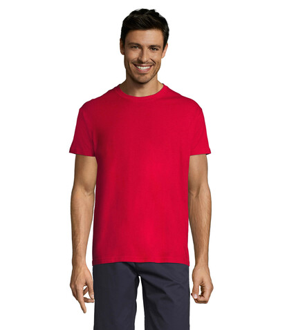 REGENT Uni T-Shirt 150g - Red bedrucken, Art.-Nr. S11380-RD-S REGENT Uni T-Shirt 150g - Red bedrucken, Art.-Nr. S11380-RD-S
