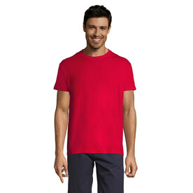REGENT Uni T-Shirt 150g - Red bedrucken, Art.-Nr. S11380-RD-5XL
