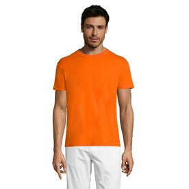 REGENT Uni T-Shirt 150g - Orange bedrucken, Art.-Nr. S11380-OR-5XL