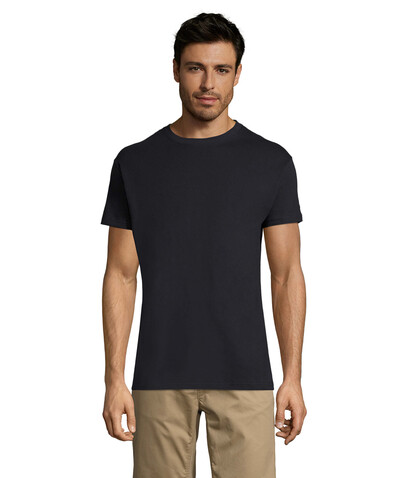 REGENT Uni T-Shirt 150g - Navy bedrucken, Art.-Nr. S11380-NY-XXL