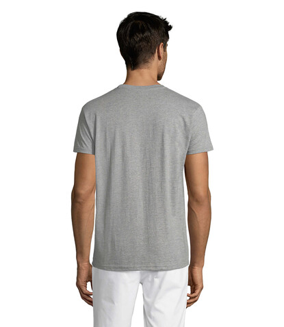 REGENT Uni T-Shirt 150g - Graue Melange bedrucken, Art.-Nr. S11380-GM-3XL REGENT Uni T-Shirt 150g - Graue Melange bedrucken, Art.-Nr. S11380-GM-3XL