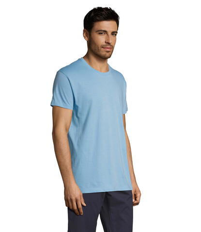 REGENT Uni T-Shirt 150g - Sky Blue bedrucken, Art.-Nr. S11380-SK-M