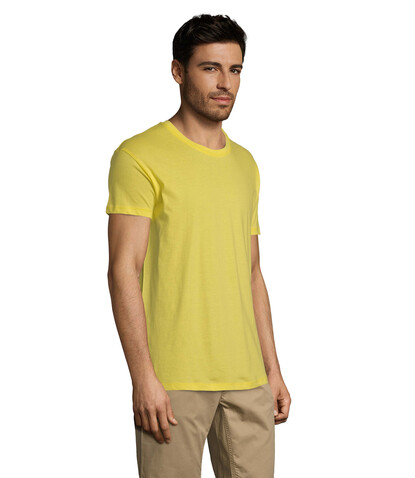 REGENT Uni T-Shirt 150g - Lemon bedrucken, Art.-Nr. S11380-LE-3XL REGENT Uni T-Shirt 150g - Lemon bedrucken, Art.-Nr. S11380-LE-3XL