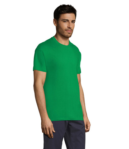 REGENT Uni T-Shirt 150g - Kelly Green bedrucken, Art.-Nr. S11380-KG-XL