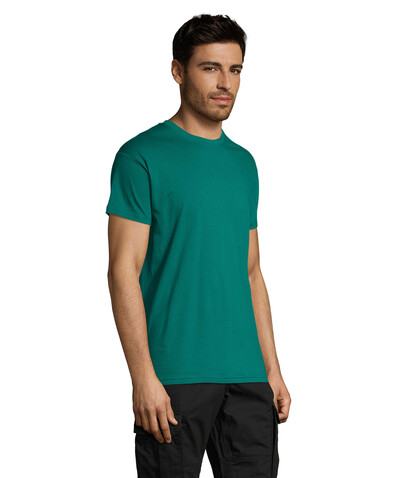 REGENT Uni T-Shirt 150g - Emerald bedrucken, Art.-Nr. S11380-EM-XXL REGENT Uni T-Shirt 150g - Emerald bedrucken, Art.-Nr. S11380-EM-XXL