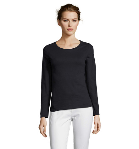 MAJESTIC DAMENT-SHIRT 150g - Navy bedrucken, Art.-Nr. S11425-NY-XXL MAJESTIC DAMENT-SHIRT 150g - Navy bedrucken, Art.-Nr. S11425-NY-XXL