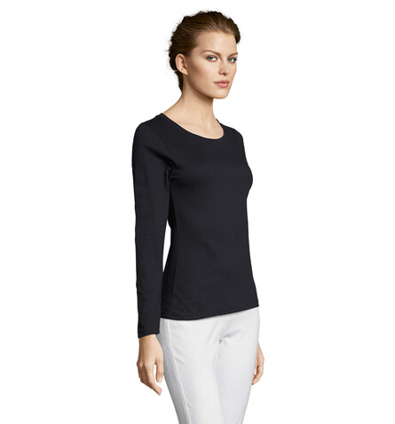 MAJESTIC DAMENT-SHIRT 150g - Navy bedrucken, Art.-Nr. S11425-NY-XXL MAJESTIC DAMENT-SHIRT 150g - Navy bedrucken, Art.-Nr. S11425-NY-XXL