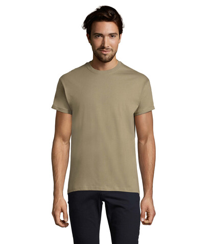IMPERIAL MEN T-Shirt 190g - Khaki bedrucken, Art.-Nr. S11500-KH-L IMPERIAL MEN T-Shirt 190g - Khaki bedrucken, Art.-Nr. S11500-KH-L