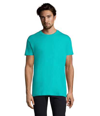 IMPERIAL MEN T-Shirt 190g - Karibik Blau bedrucken, Art.-Nr. S11500-CB-XXL IMPERIAL MEN T-Shirt 190g - Karibik Blau bedrucken, Art.-Nr. S11500-CB-XXL