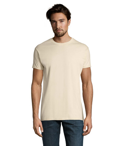 IMPERIAL MEN T-Shirt 190g - Cream bedrucken, Art.-Nr. S11500-CM-S IMPERIAL MEN T-Shirt 190g - Cream bedrucken, Art.-Nr. S11500-CM-S