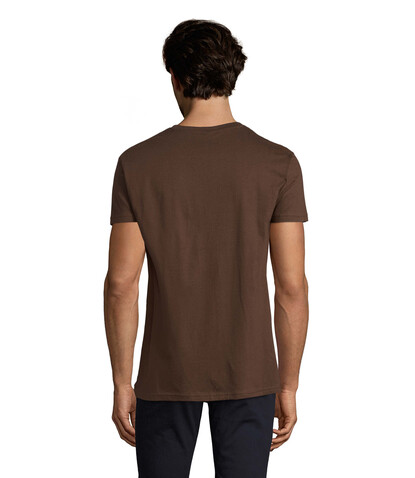 IMPERIAL MEN T-Shirt 190g - Chocolate bedrucken, Art.-Nr. S11500-CH-XL