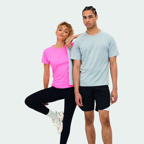 SPORTY MEN T-Shirt - Pure Grey bedrucken, Art.-Nr. S11939-PG-L