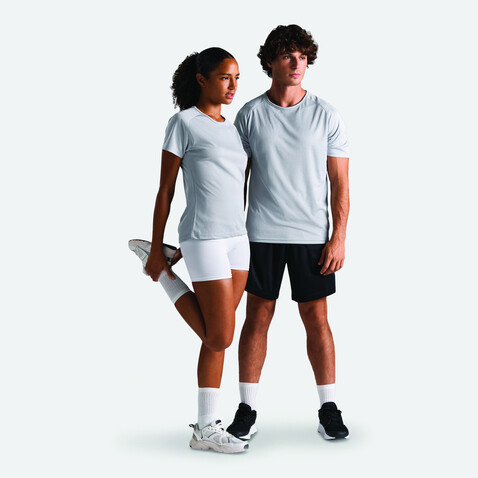 SPORTY MEN T-Shirt - Pure Grey bedrucken, Art.-Nr. S11939-PG-L