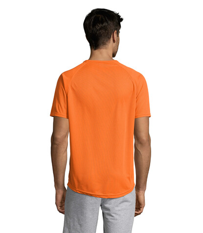 SPORTY MEN T-Shirt - Orange bedrucken, Art.-Nr. S11939-OR-3XL SPORTY MEN T-Shirt - Orange bedrucken, Art.-Nr. S11939-OR-3XL