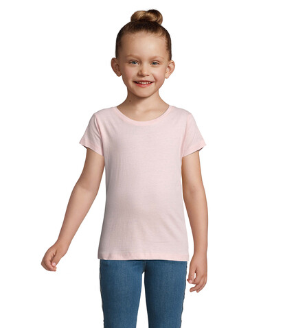 CHERRY GIRLS T-SHIRT 150 - Medium Pink bedrucken, Art.-Nr. S11981-MP-M