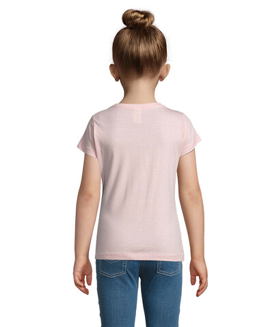CHERRY GIRLS T-SHIRT 150 - Medium Pink bedrucken, Art.-Nr. S11981-MP-M