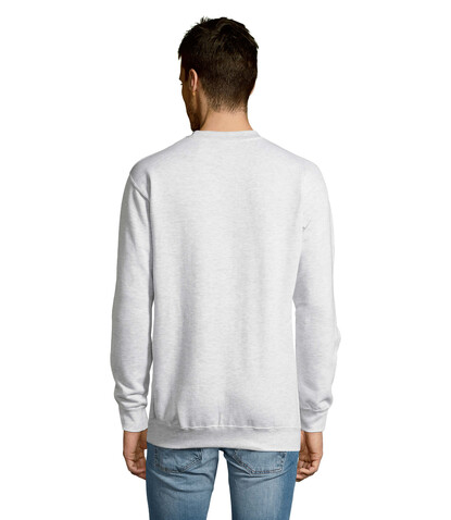 NEW SUPREME SWEATER 280g - Ash bedrucken, Art.-Nr. S13250-AS-L NEW SUPREME SWEATER 280g - Ash bedrucken, Art.-Nr. S13250-AS-L