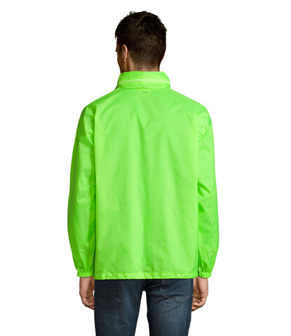 SURF Unisex Windbreaker - Neon Lime bedrucken, Art.-Nr. S32000-NL-L