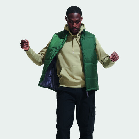 WARM MEN Bodywarmer - Forest Green bedrucken, Art.-Nr. S44002-FG-L WARM MEN Bodywarmer - Forest Green bedrucken, Art.-Nr. S44002-FG-L