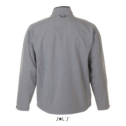 RELAX HERREN JACKE 340g - Graue Melange bedrucken, Art.-Nr. S46600-GM-XL RELAX HERREN JACKE 340g - Graue Melange bedrucken, Art.-Nr. S46600-GM-XL
