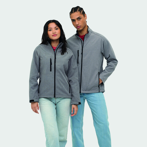 RELAX HERREN JACKE 340g - Graue Melange bedrucken, Art.-Nr. S46600-GM-XL RELAX HERREN JACKE 340g - Graue Melange bedrucken, Art.-Nr. S46600-GM-XL