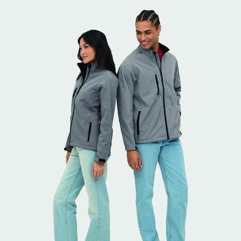 RELAX HERREN JACKE 340g - Graue Melange bedrucken, Art.-Nr. S46600-GM-XL RELAX HERREN JACKE 340g - Graue Melange bedrucken, Art.-Nr. S46600-GM-XL